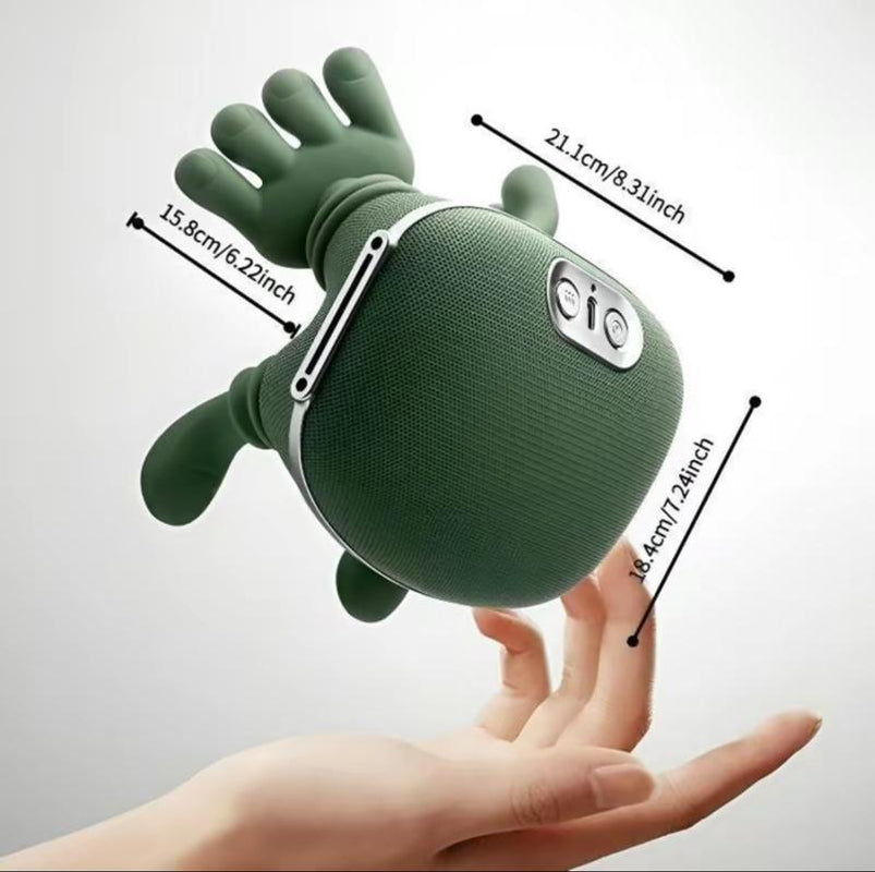 Neck Massager, Professional Handheld Shoulder Neck Massage Device, Realistic Touch, Three Speed Settings, Unisex, Christmas Gift