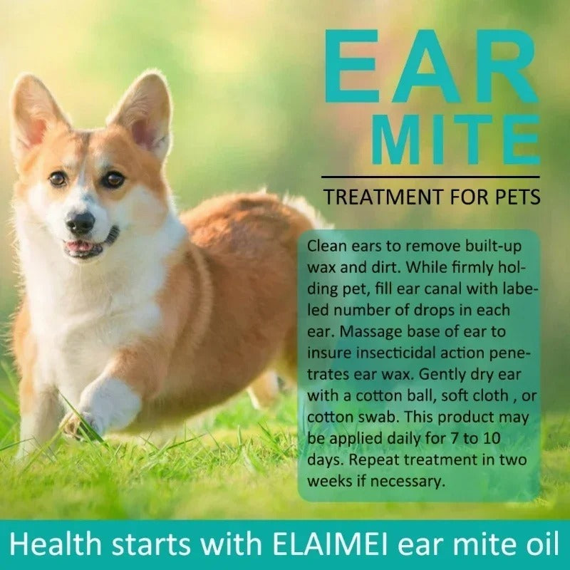 Ear Mite Treatment for Dogs & Cats